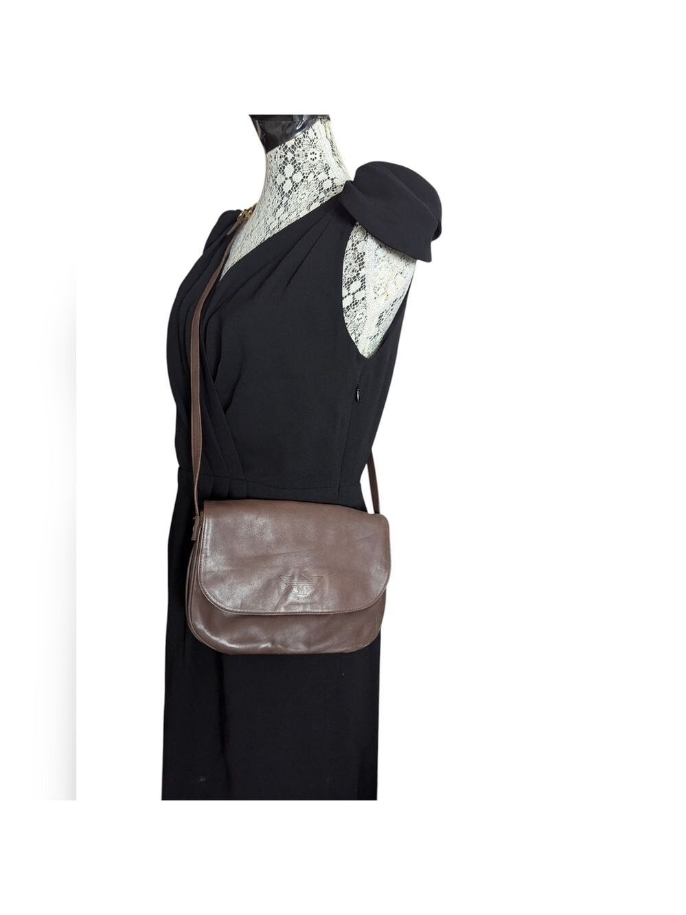 2X HP. Vintage Giorgio Armani Shoulder Bag